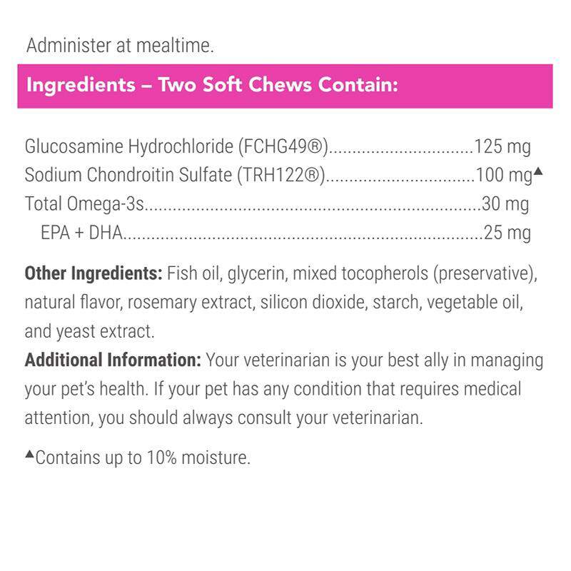 Cosequin Soft Chews for Cats with Omega-3's, 60 ct