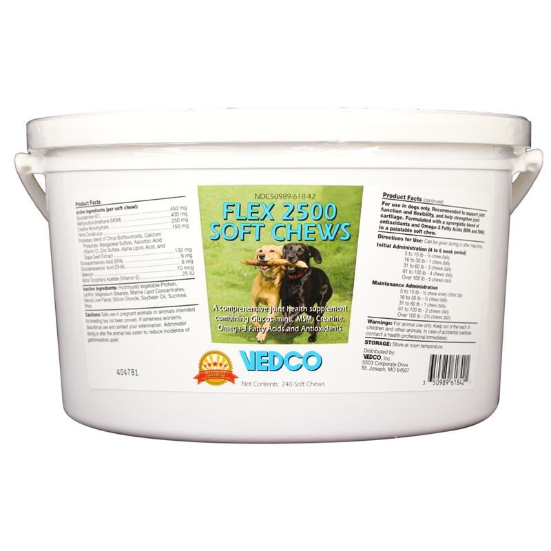Flex 2500 Soft Chews 240 Ct.