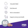 PRN Pharmacal CranMate for Dogs and Cats with UTIs and Incontinence, 60 Chewable Tablets