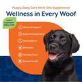 NaturVet Puppy Daily Care All-In-One Supplement with 6-in-1 Support, Hickory Smoked Bacon Flavor, 60 Soft Chews