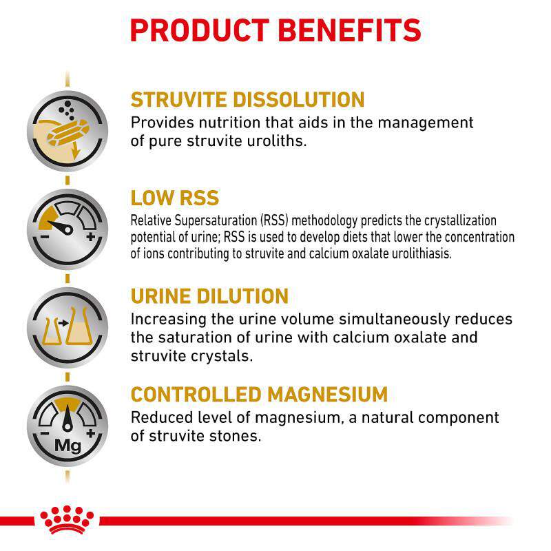 Royal Canin Veterinary Diet Adult Urinary SO Loaf in Sauce Canned Dog Food, 13.5 oz cans