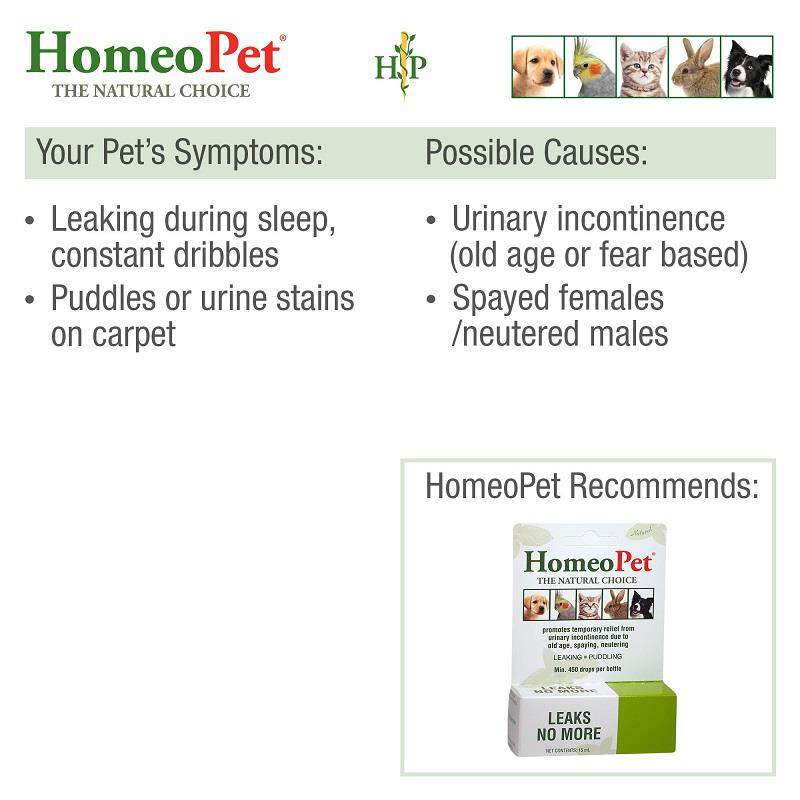 HomeoPet Leaks No More