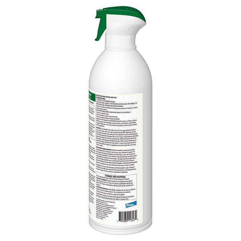 Advantage Treatment Spray for Dogs, 15 oz