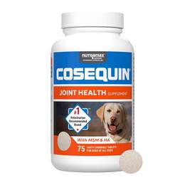 Cosequin Maximum Strength Plus MSM & HA for Dogs, 75 Chew Tabs