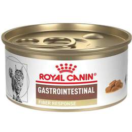 Royal Canin Veterinary Diet Adult Gastrointestinal Fiber Response Thin Slices in Gravy Canned Cat Food, 24 x 3 oz cans