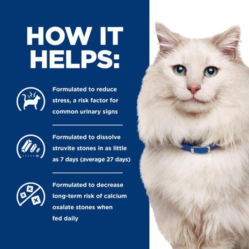 Hill's Prescription Diet c/d Multicare Stress Urinary Care with Chicken Dry Cat Food, 17.6 lbs