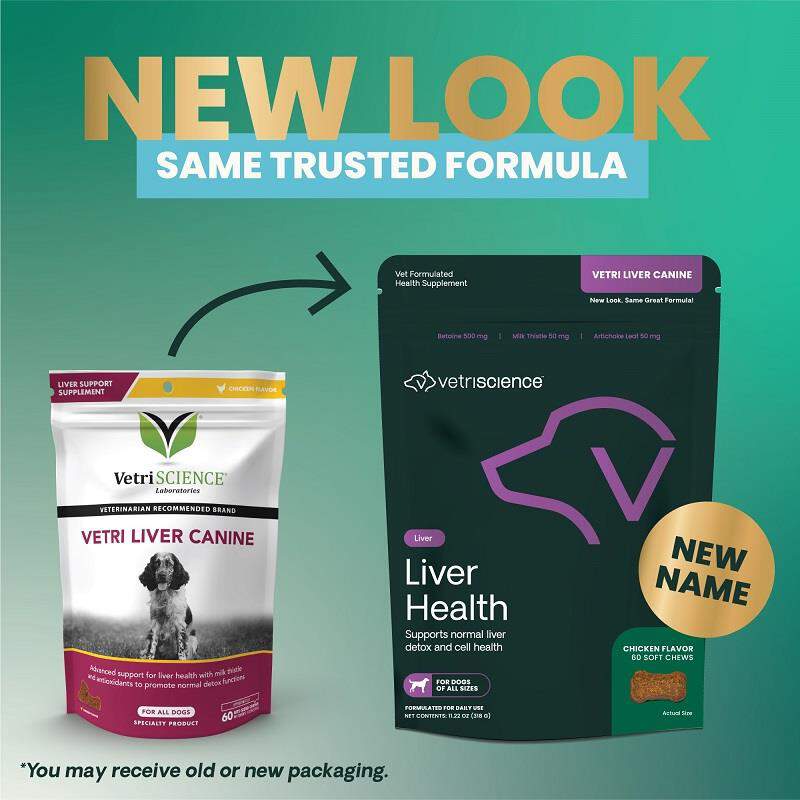 VetriScience Liver Health Vetri-Liver Canine Soft Chews 60 Ct