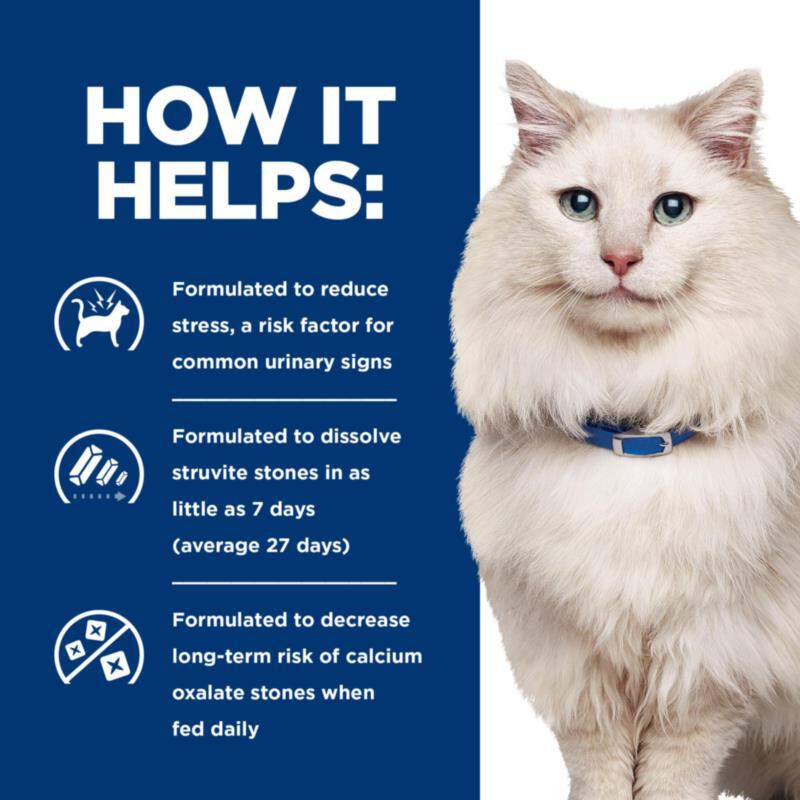 Hill's Prescription Diet c/d Multicare Stress Urinary Care with Tuna Canned Cat Food, 24 x 5.5 oz cans