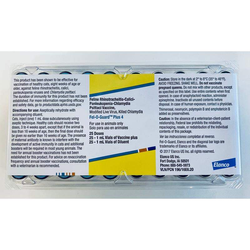TruFel HCP+Ch, 25 x 1 ml Dose Tray