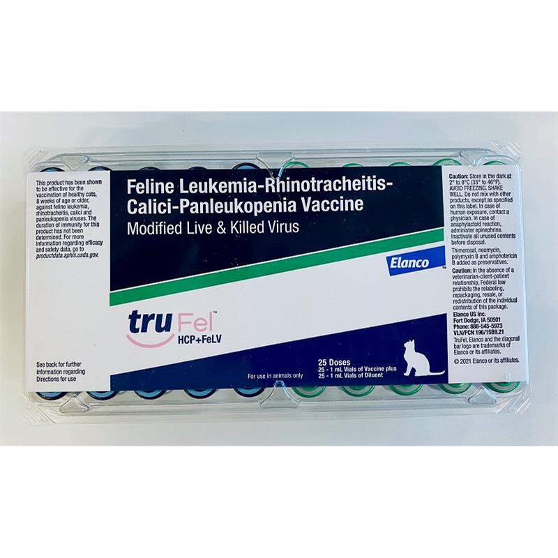 TruFel HCP+FELV, 25 ds tray