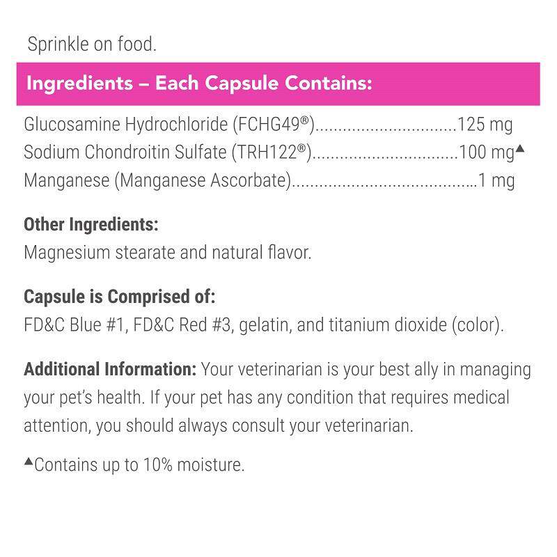 Cosequin Maximum Strength Joint Health Supplement for Cats, Sprinkle Capsules
