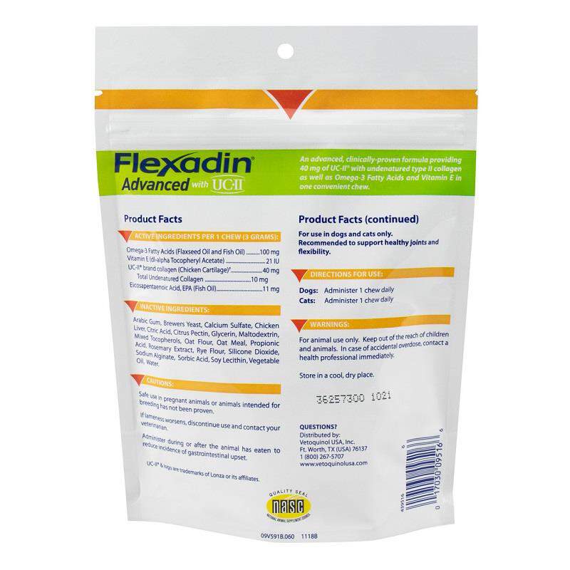 Flexadin Advanced Chews with UC-II