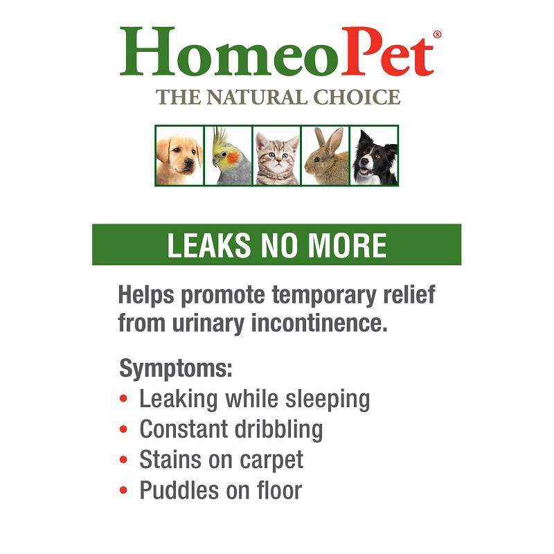 HomeoPet Leaks No More
