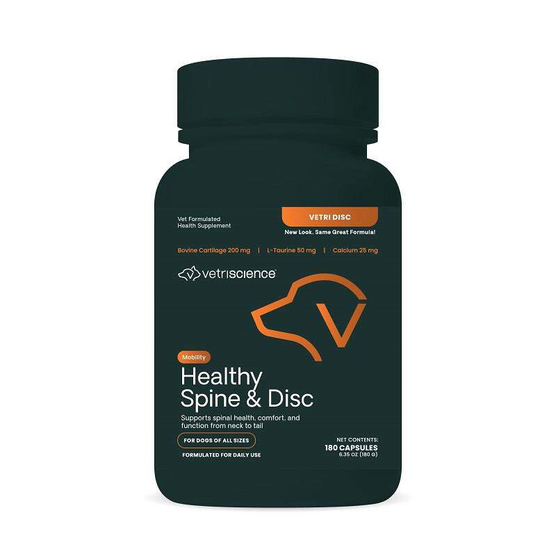VetriScience Healthy Spine & Disc Vetri Disc for Dogs, 180 Capsules