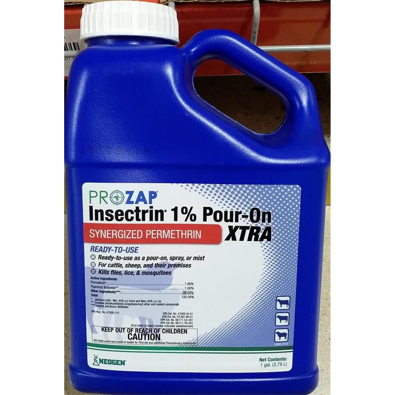 Prozap Insectrin 1% Pour-On Xtra