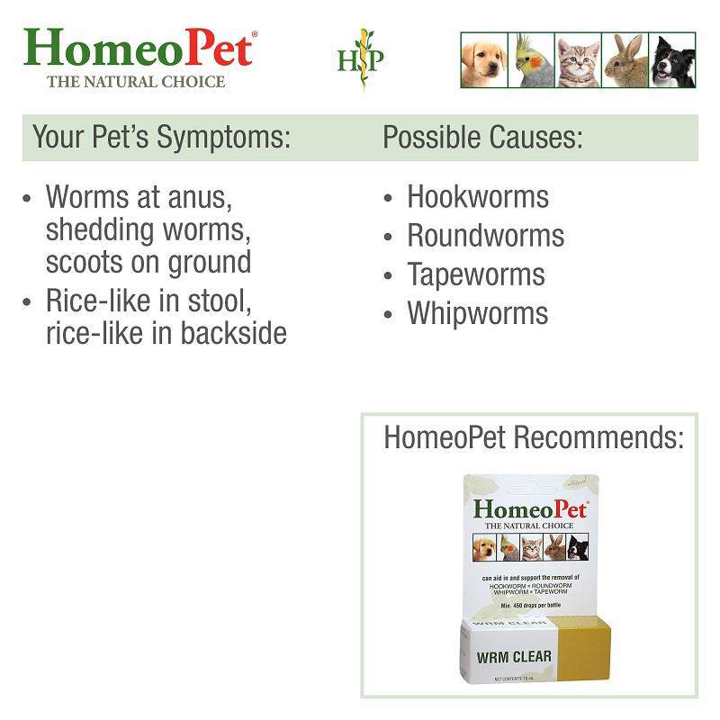 HomeoPet Wrm Clear