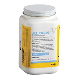 Albon (sulfadimethoxine) Bolus for Cattle, 50 ct