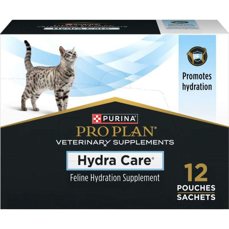 Purina Pro Plan Veterinary Supplements Hydra Care for Cats, 2 Boxes (24 Sachets)