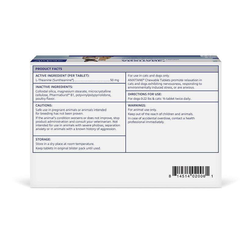 Anxitane Chewable Tablets