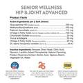 NaturVet Senior Hip & Joint Advanced Plus Omegas, 120 Soft Chews
