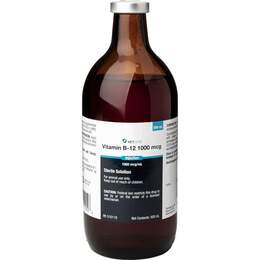 Vitamin B-12 1000 mcg/ml, 500 ml