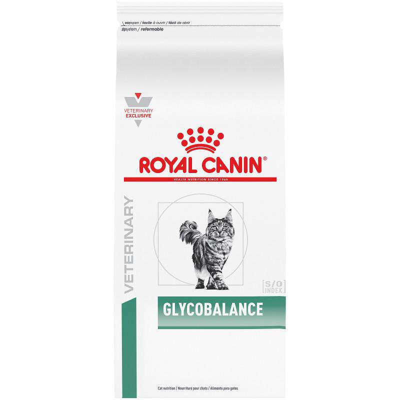 Royal Canin Veterinary Diet Adult Glycobalance Dry Cat Food, 4.4 lb bag