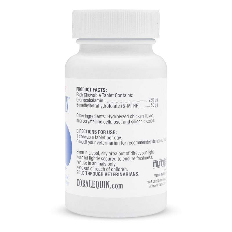 Cobalequin Supplement for Dogs and Cats, 45 Chewable Tablets