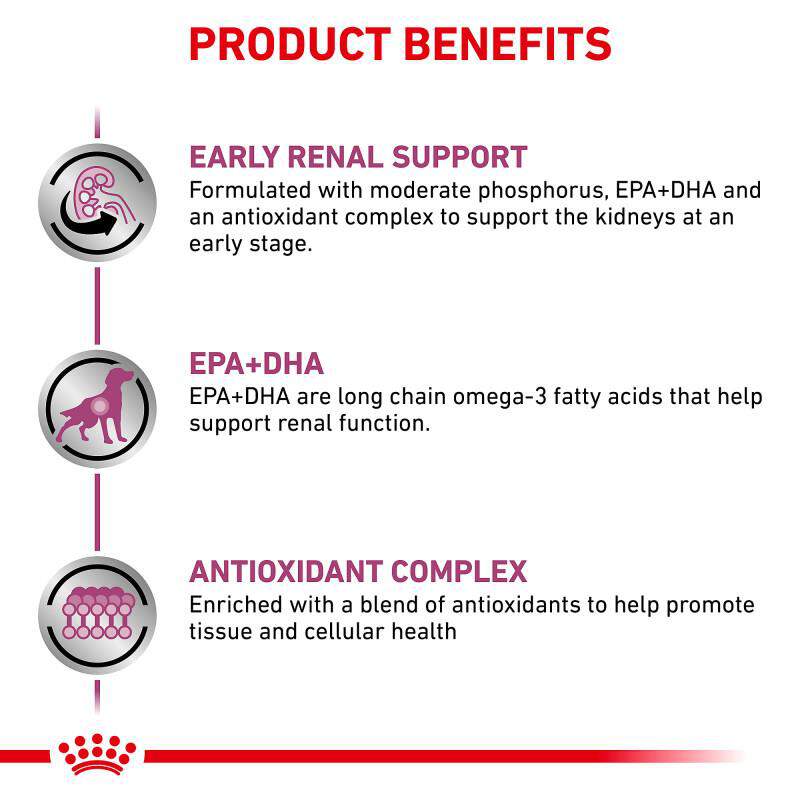 Royal Canin Veterinary Diet Adult Renal Support Early Consult Dry Dog Food