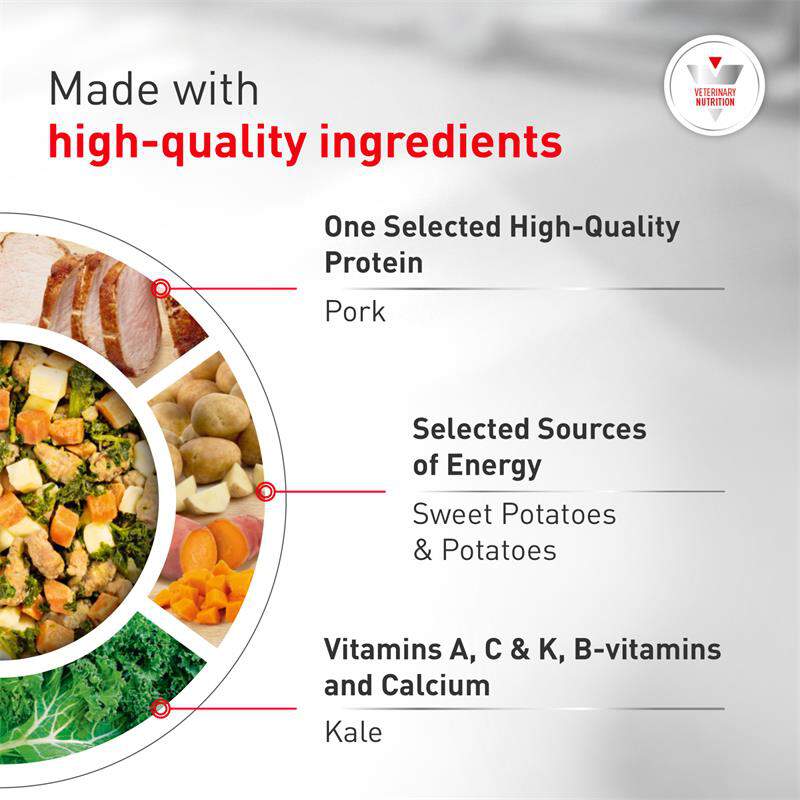 Royal Canin Selected Protein Pork Recipe Fresh Frozen Dog Food, 6.2 lb bag with 7 x 14.1 oz pouches
