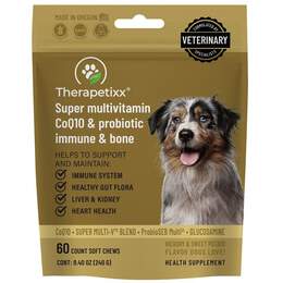 Super Multivitamin CoQ10 & Probiotic Soft Chews for Dogs, 60 ct