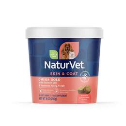 NaturVet Omega Gold Plus Salmon Oil Soft Chews
