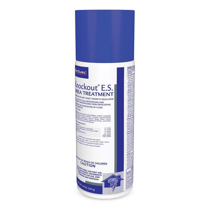 Virbac AnimalHealth Knockout E.S. Area Treatment for Dogs and Cats with Fleas, 16 ounces