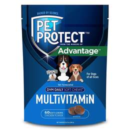 Pet Protect MultiVitamin DVM Soft Chews for Dogs