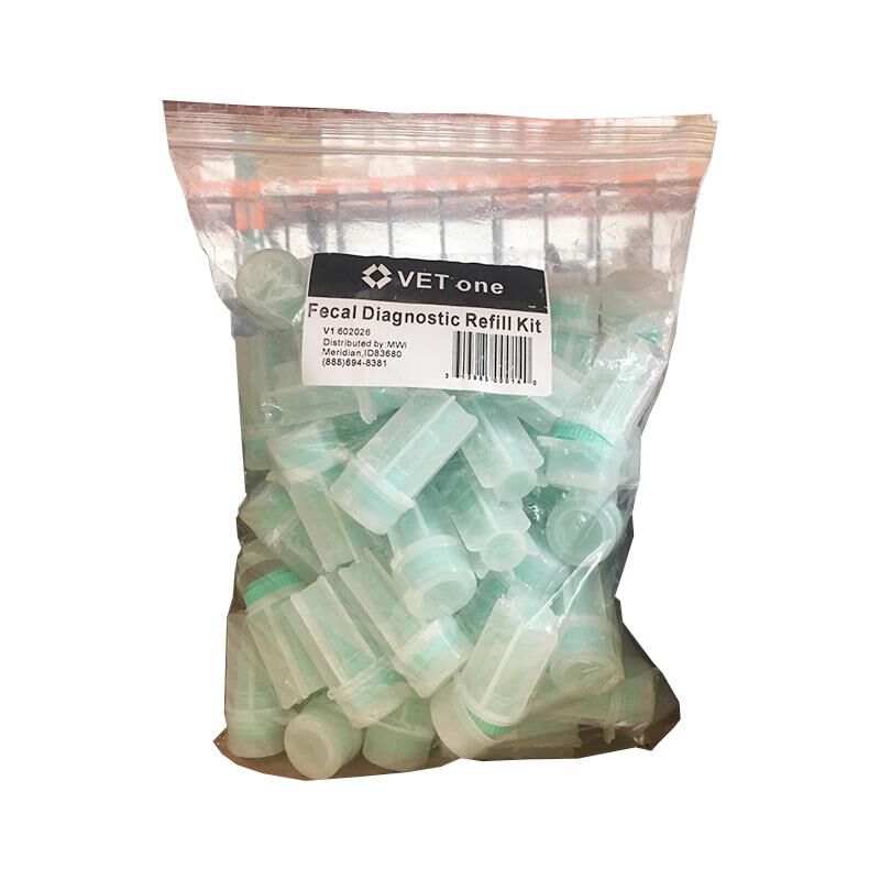 Fecal Diagnostic Kit Refill, Bag of 50