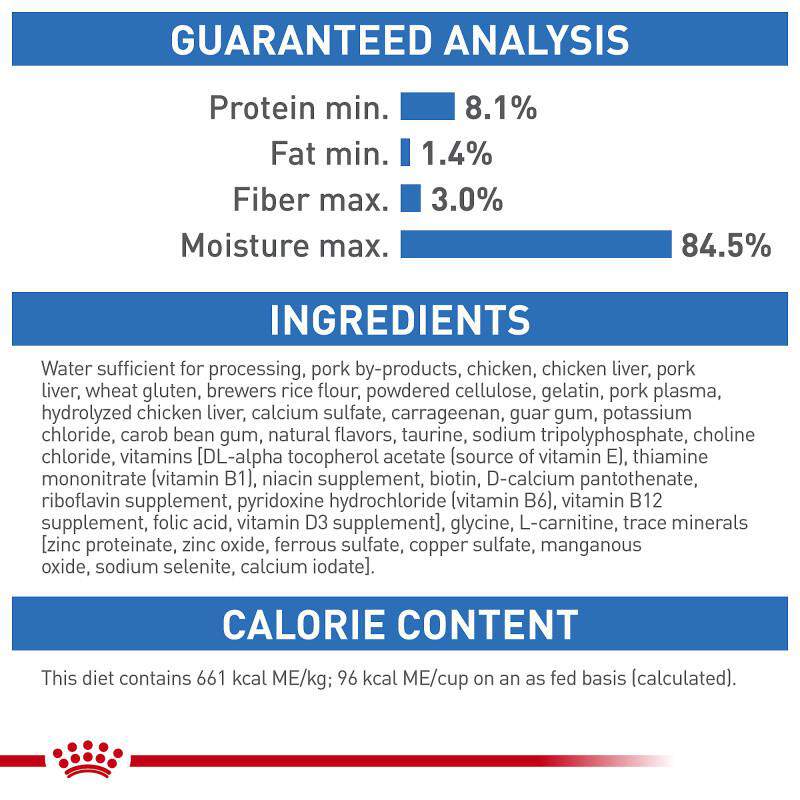 Royal Canin Feline Care Nutrition Adult Weight Care Loaf in Sauce Canned Cat Food, Case of 24