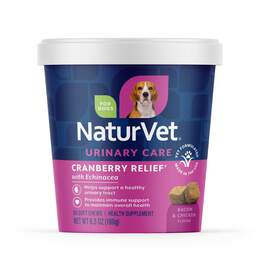 NaturVet Cranberry Relief Healthy Urinary Tract Plus Echinacea Soft Chews for Dogs
