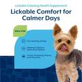 NaturVet Lickable Calming Health Supplement for Dogs, Peanut Butter Flavor, 6.4 fl oz
