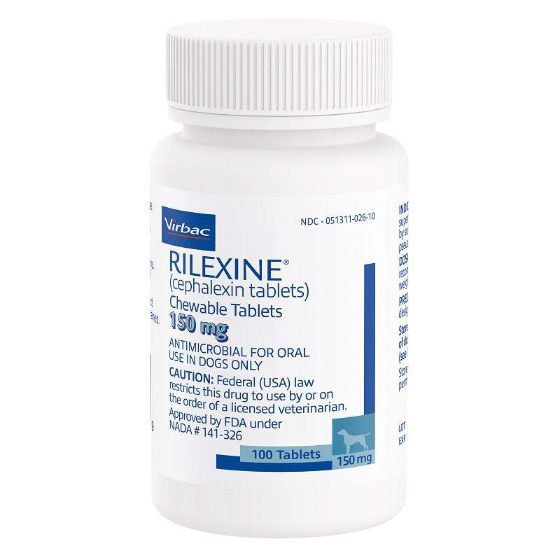 Rilexine (Cephalexin) Chewable Tablet for Dogs