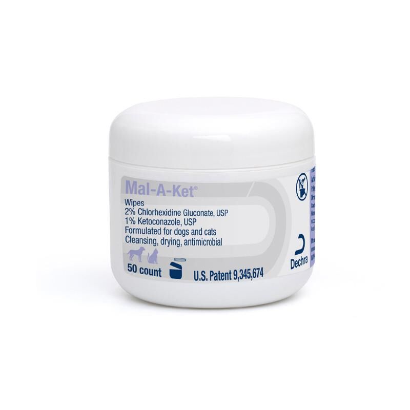 Mal-A-Ket Medicated Wipes, 50
