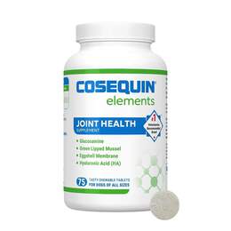 Cosequin Elements Joint Health Supplement for Dogs, 75 Chewable Tablets