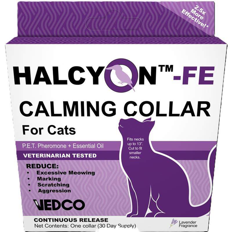 HALCYON-FE Calming Collar for Cats