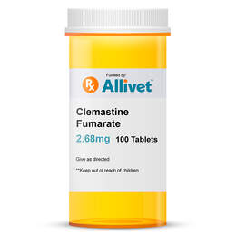 Clemastine Fumarate 2.68 mg, 100 Tablets