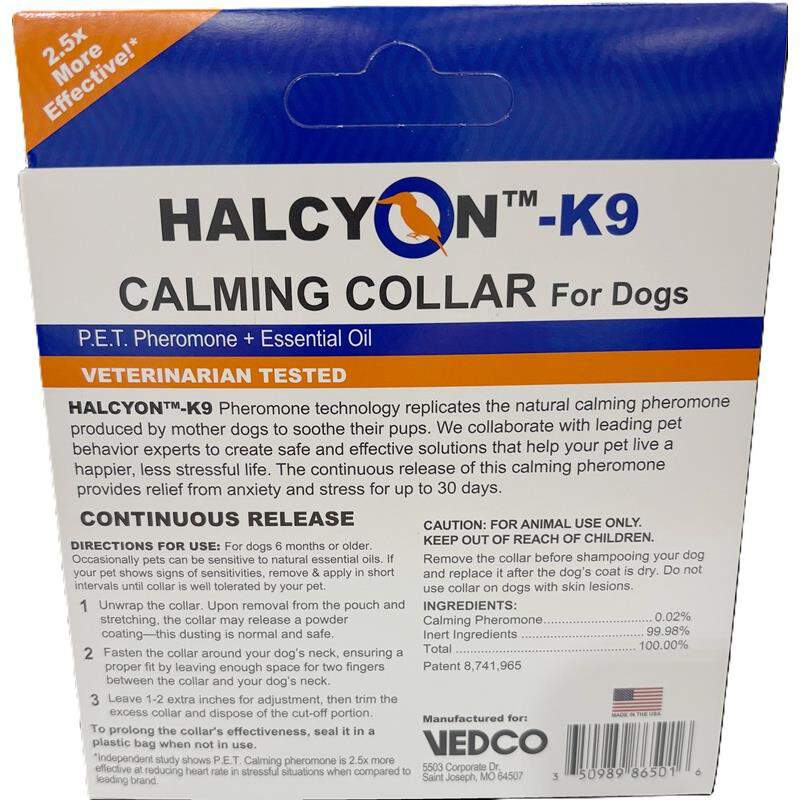 HALCYON-K9 Calming Collar for Dogs