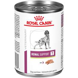 Royal Canin Veterinary Diet Adult Renal Support T Loaf Canned Dog Food, 24 x 13.5 oz cans
