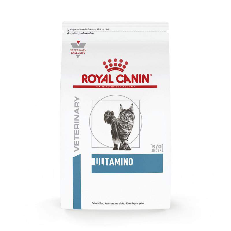 Royal Canin Veterinary Diet Adult Ultamino Dry Cat Food, 5.5 lb bag