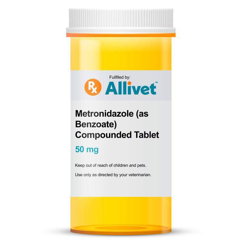 Metronidazole (as Benzoate) Compounded Tablet