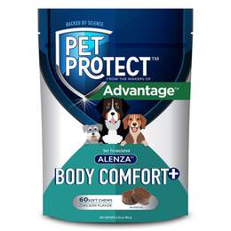 Pet Protect Body Comfort + Alenza Soft Chews for Dogs
