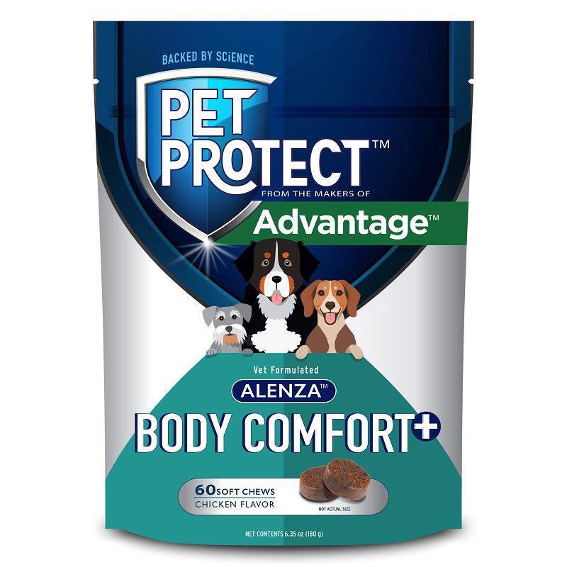 Pet Protect Body Comfort + Alenza Soft Chews for Dogs