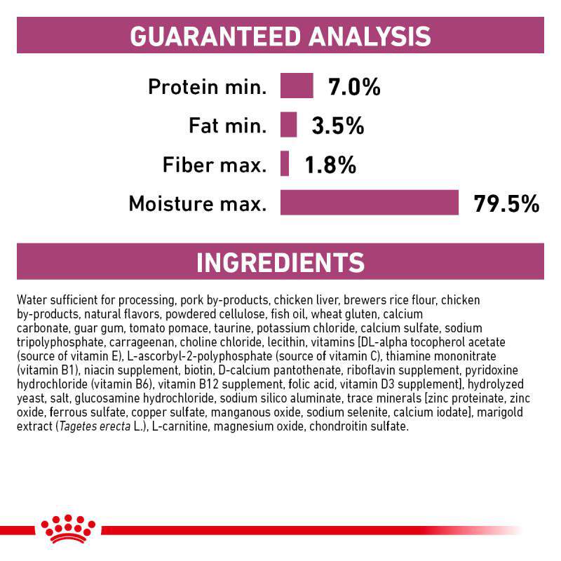 Royal Canin Veterinary Diet Adult Renal Support Early Consult Loaf in Sauce Canned Cat Food, 24 x 3 oz cans