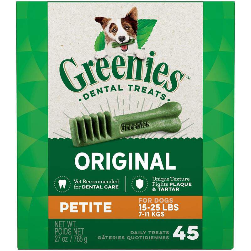 Greenies Treat Pack, Petite 15-25 lbs, 27 oz